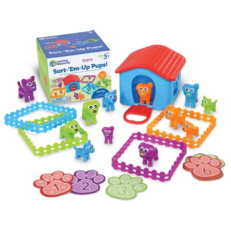 Learning Resources Sort Em' Up Pups Activity Set LER6809