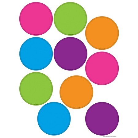 Teacher Created Resources Bright Colors Circles Accents, 3PK TCR5189-3