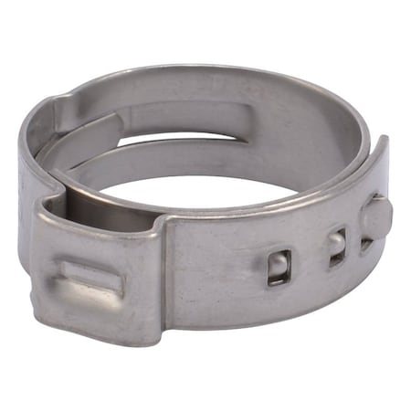 Sharkbite Clamp Ring, 3/4 in, PEX-A, PEX-B, Stainless Steel UC955A