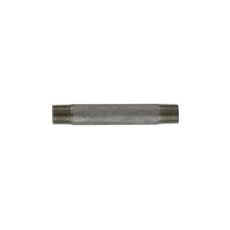 Midland Industries NIPPLE PIPE WLD 3/8IN MPT 3/8IN MPT 49040