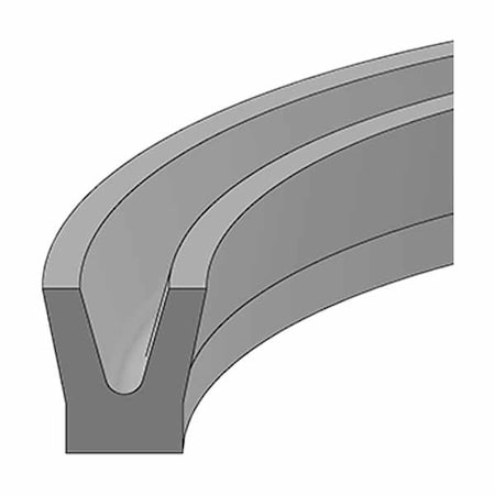 Hercules Sealing Products HSU12-0.75-12-90DV, US-90V-.750x1x1/8, U-SEALS HSU12-0.75-12-90DV