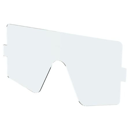 Msa Safety Inside Cover Lens, 5 Pack, Helix 10246334