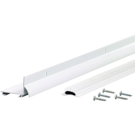 M-D Building Products Door Bottom Alum Wht 1-3/8X36 06395