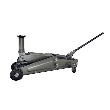 Prosource Trolley Floor Jack, 2.5 ton, 5-5/16 to 19-5/16 in Lift, Gray T070201B