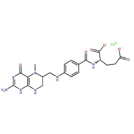 Ak Scientific Calcium 5-methyltetrahydrofolate (5g), CAS 26560-38-3 2386AB-5g