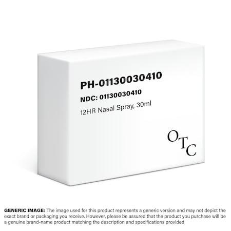 Perrigo Nasal Decongestant Spray 12Hr, 30mL 01130030410