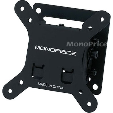 Monoprice Adjustable Tilting Wall Mount Bracket for LCD Plasma (Max 30Lbs, 10-26inch) 6524