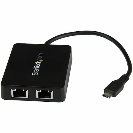 Startech.Com DUAL USB-C TO GBE ADAPTER W/ USB PORT US1GC301AU2R
