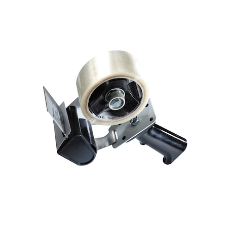 3M Handheld Tape Dispenser, 2 in Max. Tape Width, 3 in Tape Core Dia., Pistol, Metal, Plastic, Black HB903