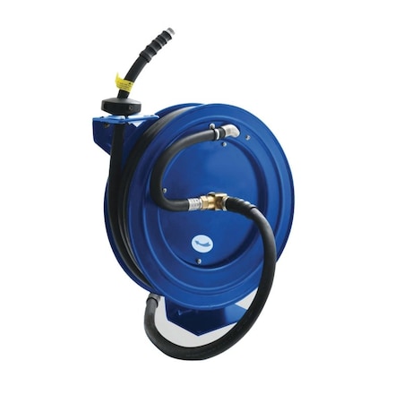 Oilshield OilShield 3/4" x 35' Rubber Fuel Transfer Hose Heavy Duty Single Arm Reel OSFHR3435
