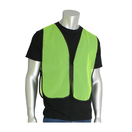 Pip Non-Ansi Basic Hi-Vis Mesh Vest 300-0800-LY