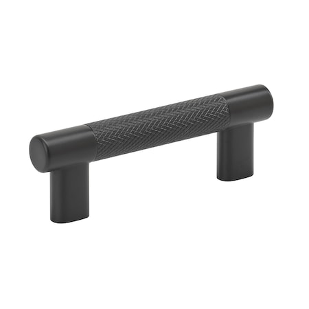 Amerock Bronx 3 in & 3-3/4 in 76mm & 96 mm Center-to-Center Black Bronze Cabinet Pull BP36557BBR