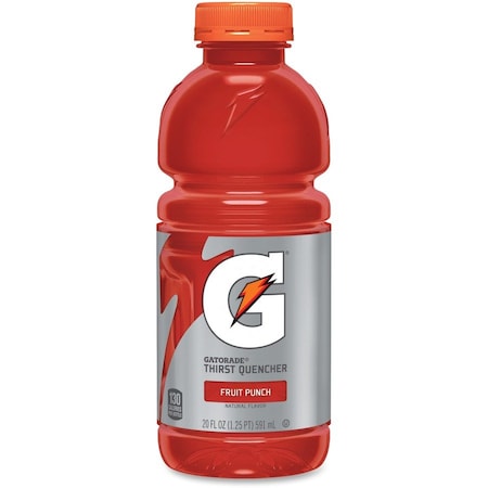 Gatorade Sports Drink Fruit Punch 20 oz., PK24 32866
