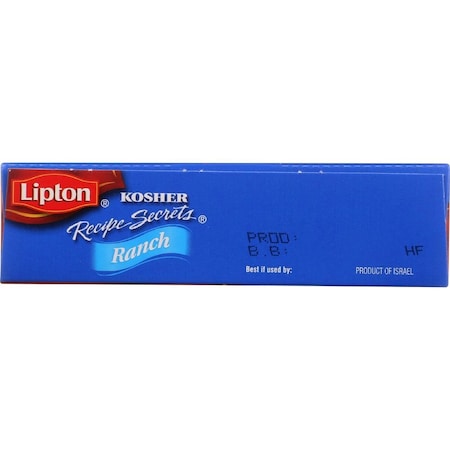 Lipton Kosher Recipe Secrets Ranch Soup and Dip Mix, 2.4 Ounce, 12PK 200103