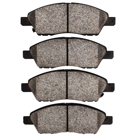 Dynamic Friction Co DFC 5000 Advanced Brake Pads - Ceramic 1551-1592-00