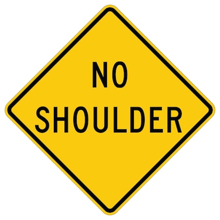 Sign Solutions Usa Traffic Sign, 36 in Width, Aluminum Sign, Diamond DUS06DYE3636W8-23