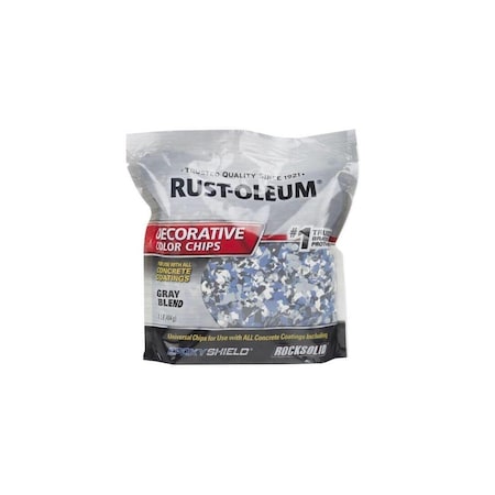 Rust-Oleum Gray Paint Color Flakes, 6PK 301359