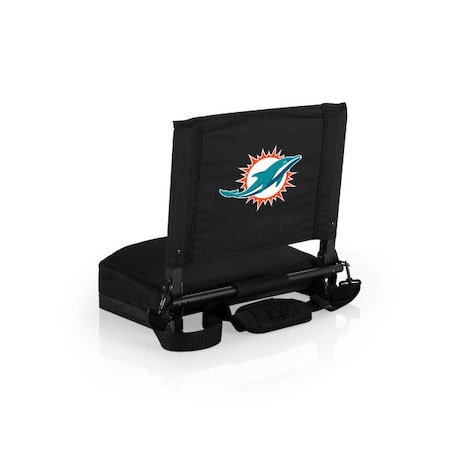 Picnic Time Family Of Brands NFL Miami Dolphins - Gridiron Stadium Seat 627-01-179-174-2