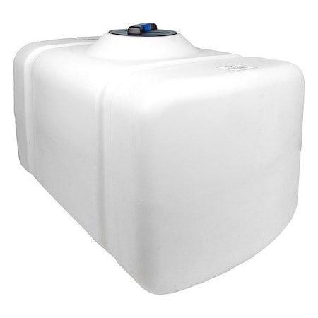 Norwesco Utility Tank, 27 3/4 in, White, Rectangular 43294-DS