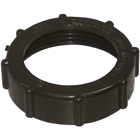 Charlotte Pipe And Foundry 1-1/2'' ABS Plastic Slip Joint Nut ABS 00128 0800HA