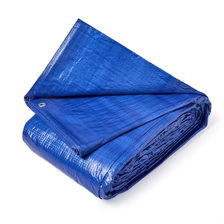 Tarps Now Poly Tarp, 6 Mil, Blue, Poly CSP6B-3050