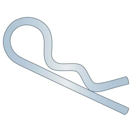 Huyett Bridge Pin, Zinc Plated Spring Steel, 0.120 in Wire Dia x 1.906 in Length BP-21041