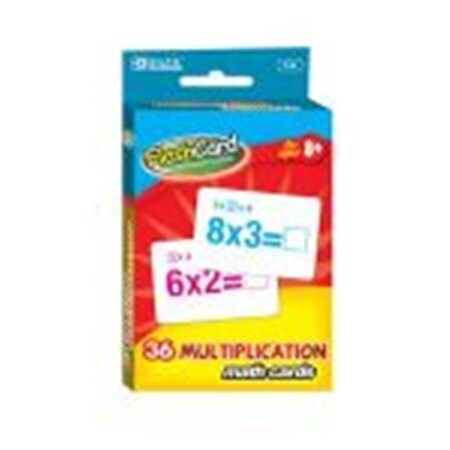 Bazic Products 534 - 72 Multiplication Flash Cards Quantity, Case - 72 BAD-102127368
