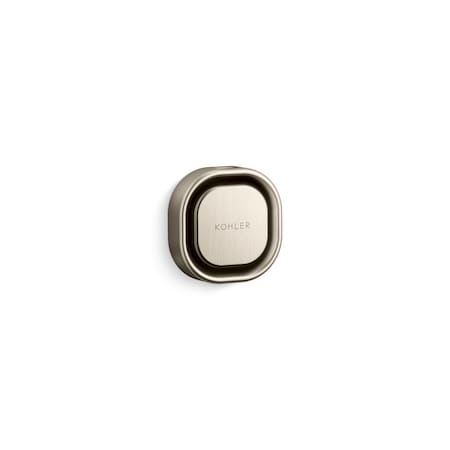 Invigoration Series Square steam head Vibrant Brushed Nickel