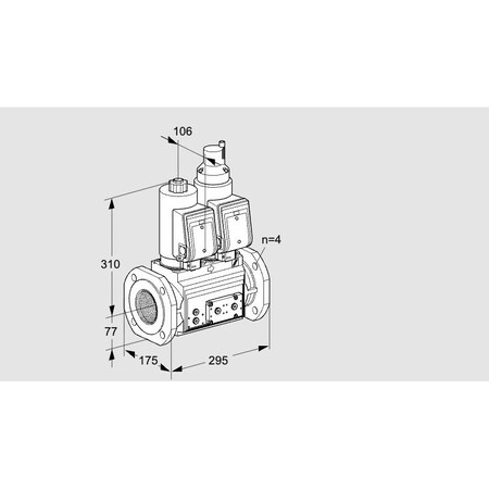 Honeywell Kromschroder VCS 6T65A05NLQSRE/PPPP/PPPP KS88203577