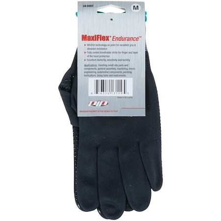 Maxiflex Endurance Mens Medium Seamless Knit Nylon Glove 34-846T/M