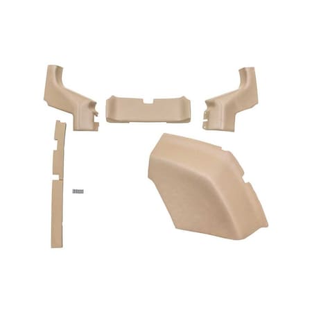 K&M Mfg Lower Cab Kit for John Deere 6000 Series Tractors Late (ASN 146608) Tan Plastic 4607