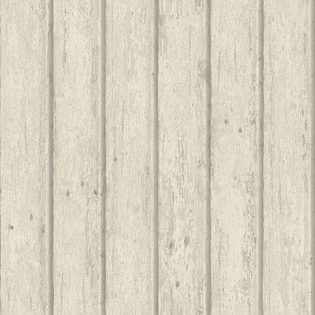 Chesapeake Jack Beige Weathered Clapboards Wallpaper 3119-66107