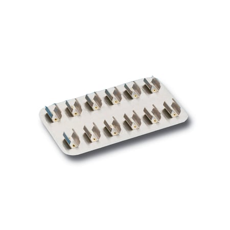 Scientific Industries 1 Clip Plate for 12 each 10-13mm tubes 155440