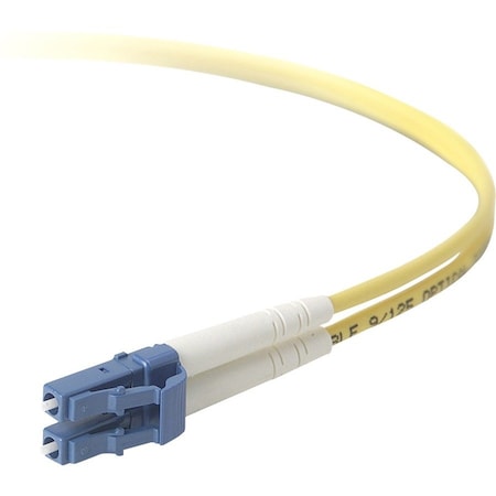Belkin Cable, Fiber, Lc/Lc, 2M, Duplex, 8.3/125, Taa LCLC083-02M-TAA
