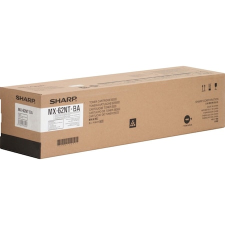 Sharp Black Toner Cartridge 65K YLD MX62NTBA