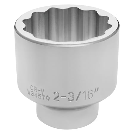 Performance Tool 3/4 In Dr. 12 Pt Socket 2-3/16 In Socket 12Pt 2-3, W34570 W34570