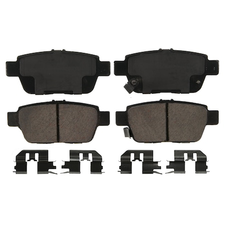 Wagner Brake QuickStop Rear Disc Brake Pad Set Ceramic, ZD1103