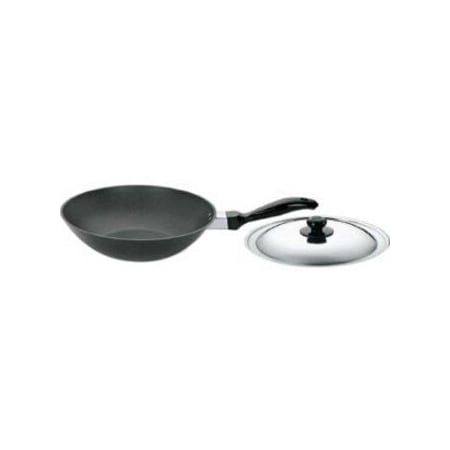 Hawkins Q71 Futura Non-Stick Deep-Fry Pan(Kadhai) with Steel Lid and Flat Bottom - 2 Litres Q71