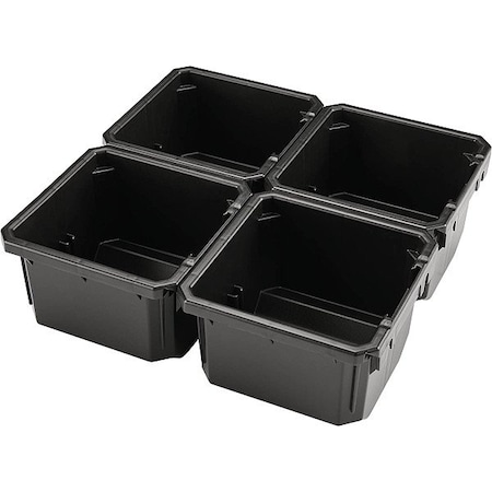 Makita Case Inserts, Black, Polymer, PK4 T-92178