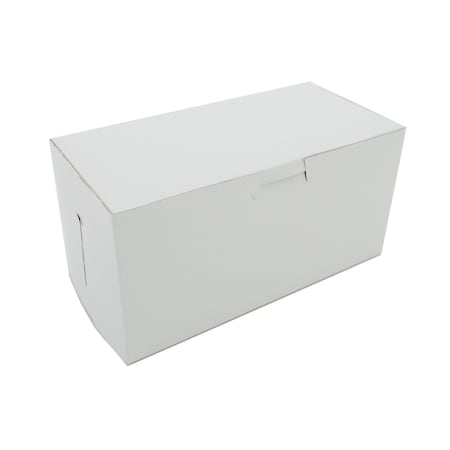 Sct White One-Piece Non-Window Bakery Boxes, 8 x 4 x 4, White, Paper, 250PK SCH 0924
