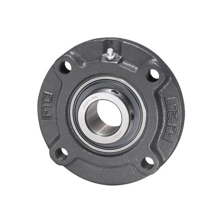 Iptci Piloted Flange Ball Bearing Mounted Unit UCFCF207-22