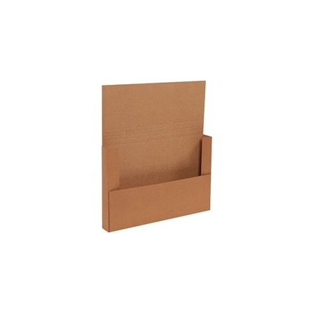Bubblefast 50-18 x 12 x 2'' Kraft Easy-Fold Mailers, 50PK BFM18122BFK