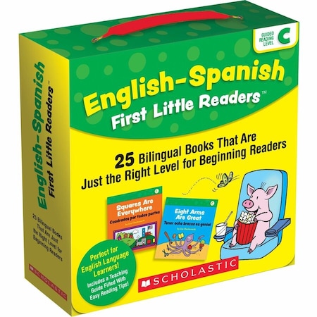 Scholastic First Little Readers Book Set, English-Spanish, Level C, 25 ct 1338662090