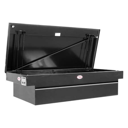 Strike3 C63W 30 in. Wide Single Lid Steel Xbox - Fullsize Trucks, White ST2465370