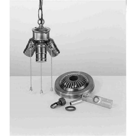 Meyda Pull Chain Ceiling Light Fixture - 3 Lights 10338