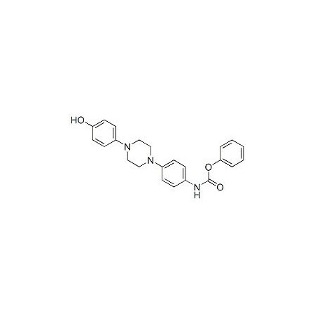 Ak Scientific Phenyl (4-(4-(4-hydroxyphenyl)piperazin-1-yl)phenyl)carbamate (5g), CAS 184177-81-9 W3988-5g