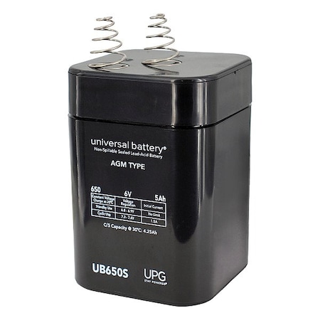 Upg 6V 5Ah S2, Battery D5697