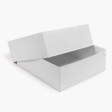 Nashville Wraps Recycled White 2 Piece Gift Boxes, 14x14x5, 25PK WC17