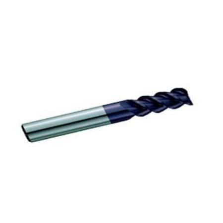 Garr Tool High Performance End Mill, Center Cutting Square End, Series: 263MC, 1/4 in Cutter Dia 23014