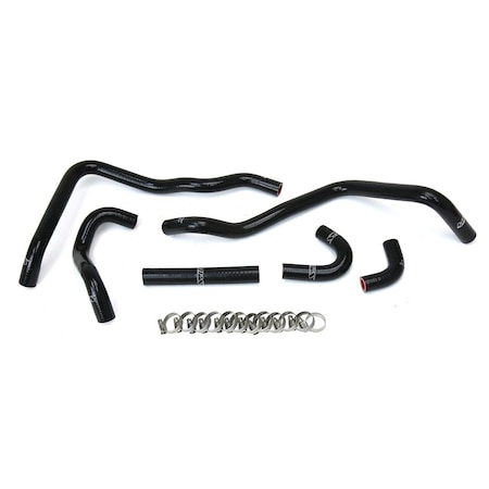 Hps Performance High Temp Reinforced Silicone Heater Coolant Hose Kit, Black,  57-1433-BLK